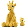 Image de Peluche girafe maman et son bébé