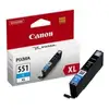Image de Canon CLI-551C XL cartouche jet d'encre cyan d'origine - 695 Pages - 6444B001