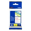 Image de Brother TZE-132 Ruban laminé 12mm Rouge sur Transparent 8m - TZE132