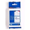 Image de Brother TZE-FA3 Ruban tissu largeur 12 mm Bleu sur Blanc 3m - TZEFA3