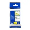 Image de Brother TZE-S241 Ruban Laminé largeur 18 mm Noir sur Blanc 8m - TZES241