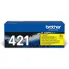 Image de Brother TN-421Y cartouche de toner jaune d'origine de 1800 pages capacité standard - TN421Y