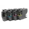 Image de Brother LC421XL - pack de 4 - XL - noir, jaune, cyan, magenta - original - cartouche d'encre d'origine - 500 Pages - LC421XLVAL