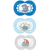 Image de Lot De 3 Sucettes Original 18 Mois+ Bleu - Mam