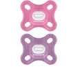 Image de Lot De 2 Sucettes Naissance Comfort Rose - Mam