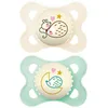 Image de Lot De 2 Sucettes Original Nuit 2-6 Mois+ AlÃ©atoire - Mam