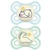 Image de Lot De 2 Sucettes Perfect Nuit Tendance 2-6 Mois AlÃ©atoire - Mam