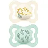 Image de Lot De 2 Sucettes Supreme 2-6 Mois AlÃ©atoire - Mam