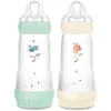 Image de Lot De 2 Biberons Anti-Colique 320 Ml Menthe Et Coton - Mam