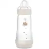 Image de MAM Biberon Anti-Colique Easy Start 4 mois+ - Débit Rapide - "Felina" Sable 320 ml