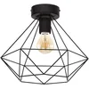Image de Tarbes Luminaire Semi-Affleurant Noir