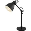 Image de Lampe Ã Poser 1l Priddy 60w Noir H42,5cm Eglo