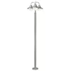 Image de Eglo Sidney - Lampadaire ExtÃ©rieur Ã 3 Ampoules En Acier Inoxydable Ip44, E27