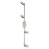 Image de Eglo Buzz-Led - Barre De Projecteur Pour Mur / Plafond Ã 4 Ampoules Au Fini Nickel SatinÃ©, Gu10