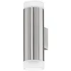 Image de Eglo Riga-Led - Applique Murale ExtÃ©rieure Up Down Acier Inoxydable Ip44, Gu10