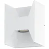 Image de Morino Applique D'extÃ©rieur Led 2 LumiÃ¨res Aluminium H18cm