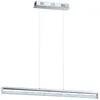 Image de Eglo Cardito 1 - Luminaire Suspendu Ã Led Au Plafond Ã Commande Tactile, Chrome Poli Avec Cristaux, Verre