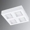 Image de Plafonnier Led Ã Quatre Lampes Ferreros