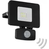 Image de Spot D'extÃ©rieur Led Faedo 3 Capteur, Noir, 10 W