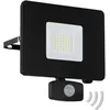 Image de Spot D'extÃ©rieur Led Faedo 3 Capteur, Noir, 30 W