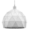 Image de Roccaforte Plafonnier Dome Suspension Blanc