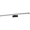 Image de Pandella Led Salle De Bains Au-Dessus De Miroir Noir Ip44