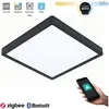 Image de Structure Fueva-Z Noir L: 28.5 B: 28.5 H: 2,8cm Dimmable Ip44 2700-6500k Avec Fonction Connect-Z