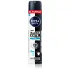 Image de NIVEA Spray anti-transpirant Invisible Black & White pour homme 200 ml