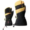 Image de Lenz - Mouffles trois doigts chauffantes en Primaloft® - Heat Glove 8.0 Finger Cap Lobster Unisex Noir / Jaune - Taille L