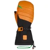 Image de Lenz - Moufles chauffantes - Heat Glove 9.0 Finger Cap Mittens Men Marron / Noir pour Homme en Laine - Taille XL - Orange