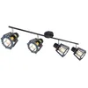Image de Plafonnier Spot Design Blaha - 4 Ampoules - Gris