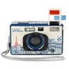 Image de Appareil photo argentique Lomography LomoApparat 21mm f/10 Edition Paris Blanc et Bleu