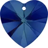 Image de Pendentif coeur Xilion 6228 - 14 mm - Bermuda Blue