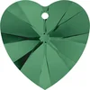 Image de Pendentif coeur Xilion 6228 - 14 mm - Emerald