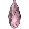 Image de Pendentif briolette 6010 - 13 mm - Antique Pink
