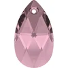 Image de Pendentif poire 6106 - 16 mm - Antique Pink