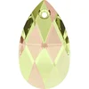 Image de Pendentif poire 6106 - 16 mm - Crystal Luminous Green