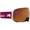 Image de Red Bull Spect Eyewear - Masque de ski avec écran de rechange - Jon White Purple - Red With Purple Mirror - Blanc