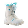 Image de Burton - Boots de snowboard - Grom Boa White - Taille Enfant 29 - Blanc