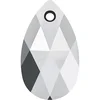 Image de Pendentif poire 6106 - 16 mm - Crystal Light Chrome