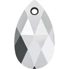 Image de Pendentif poire 6106 - 22 mm - Crystal Light Chrome