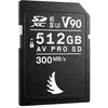 Image de angelbird carte memoire av pro sd mk2 v90 512gb