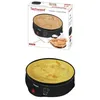 Image de CrÃªpiÃ¨re Electrique 25cm 700 W AntiadhÃ©sif 2 Voyants Fond antidÃ©rapant Haute qualitÃ©