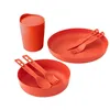 Image de Service vaisselle Sea to summit Passage Dinnerware Set - [1P] [7 Piece] - Orange