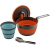 Image de Sea To Summit - Ensemble d'accessoires de cuisine - Frontier UL Collapsible One Pot Cook Set 1L (3 Pcs) en Silicone - Orange