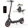 Image de Trottinette Electrique Iscooter I10 650w 36v15ah Autonomie 40-45km 10" Frein De Moyeu Avant 4 Vitesses