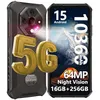 Image de Ulefone Armor X16 Pro(2025)Telephone Portable Incassable Android 15, 5G AI Smartphone Incassable 10360mAh, 16Go+256Go/TF 2To TÂ¿Â¿lÂ¿Â¿phone Antichoc 64MP+25MP Vision nocturne, Â¿Â¿cran 6.56"" HD+/120HZ/NFC/GPS