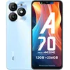 Image de Itel A70 Telephone Portable 12GO+256GO Smartphone Pas Cher 5000mAh Ecran 6.6" Telephone Android 13 4G Dual SIM/GPS Bleu