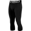 Image de Mons Royale - Collant technique en laine mérinos - Cascade Merino Baselayer 3/4 Legging M Black en Laine - Taille XL - Noir