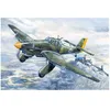 Image de Trumpeter 02420 ModÃ¨le Kit Junkers Ju De 87 A Stuka-Trumpeter